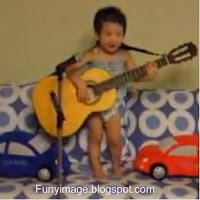 Korean baby sing hey jude