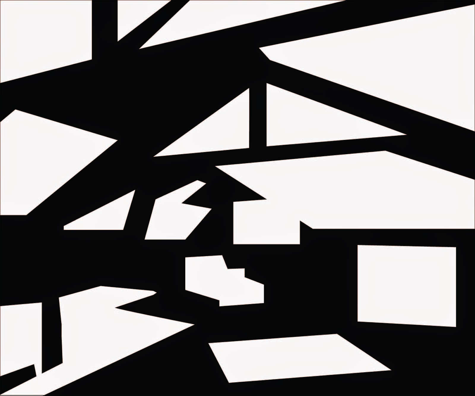 Visual Studies I and II: Design III, Relief design