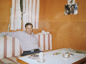 Mr Anthony(Tony).Lobo in my ships cabin in Jeddah.