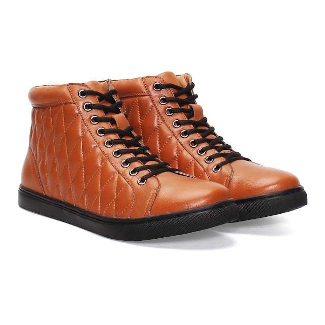 BARESKIN BLACK LEATHER DIAMOND STITCHED SNEAKERS SHOES BARESKIN BLACK LEATHER DIAMOND STITCHED SNEAKERS SHOES