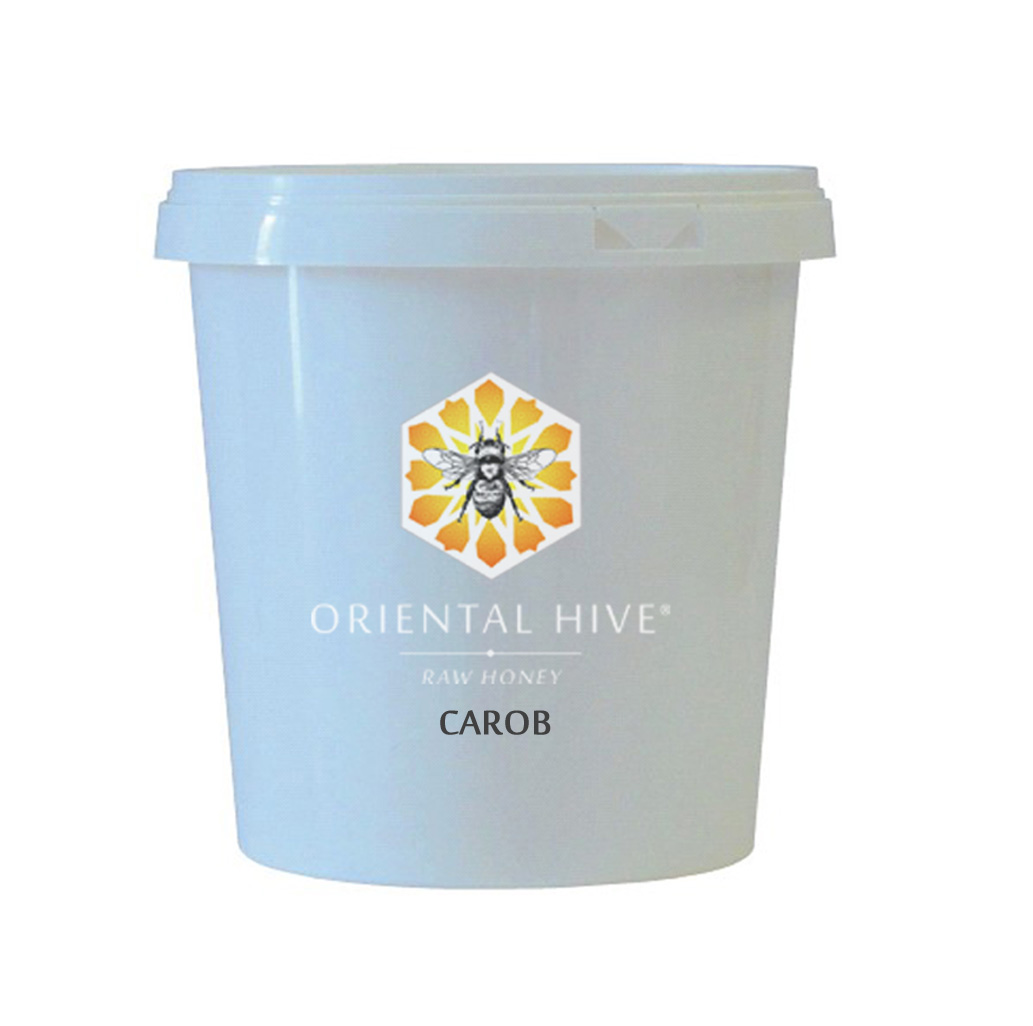 Carob RAW honey 5 kg Oriental hive