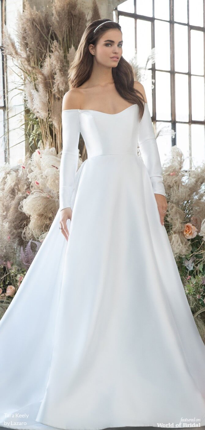 lazaro spring 2019 bridal collection
