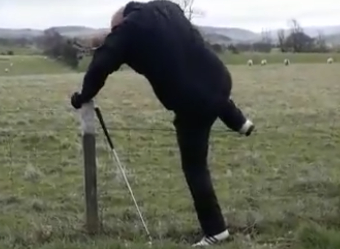 Golfer Rips Testicles On Barbed Wire Trying To Retrieve Ball