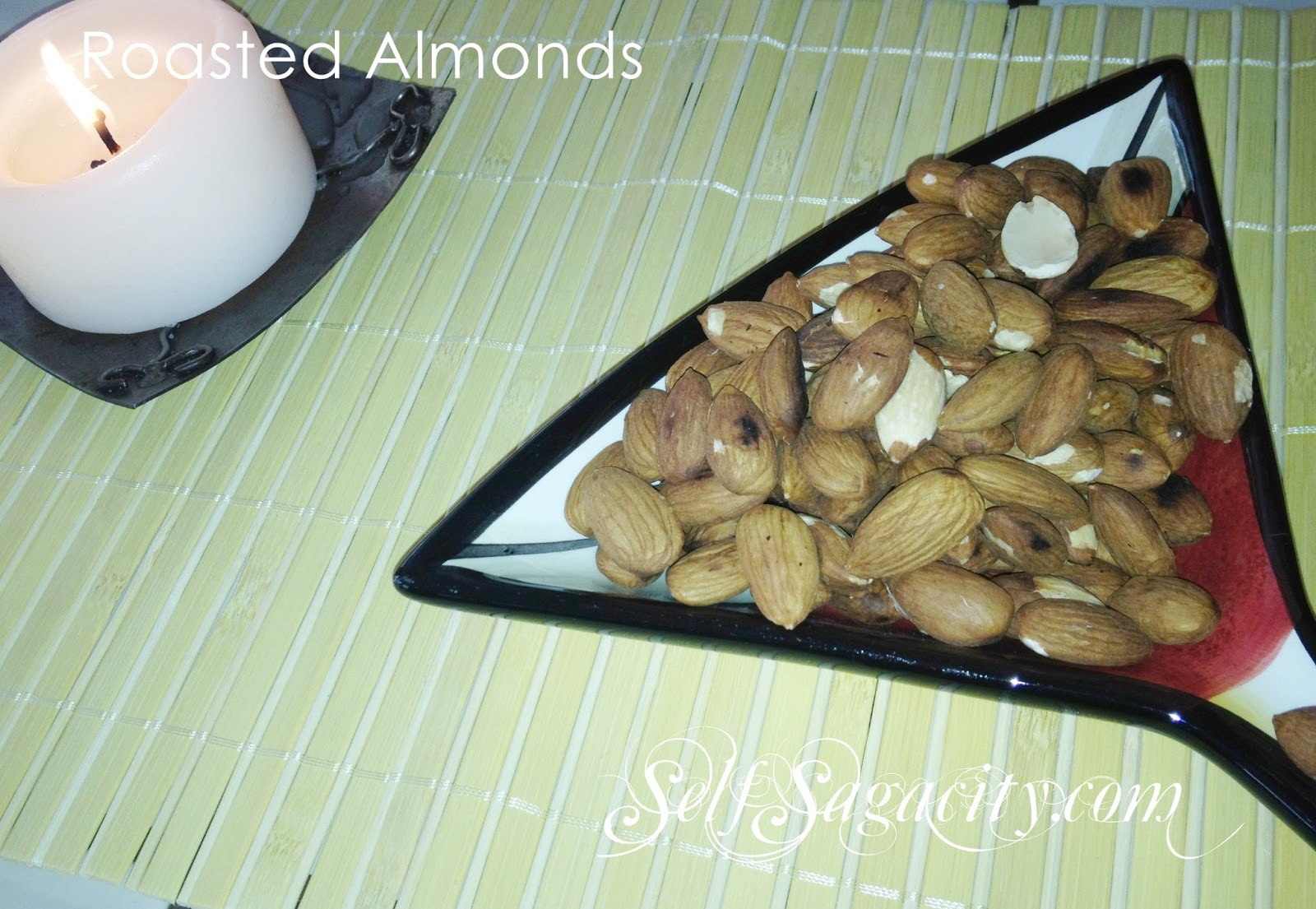 roasted almonds image