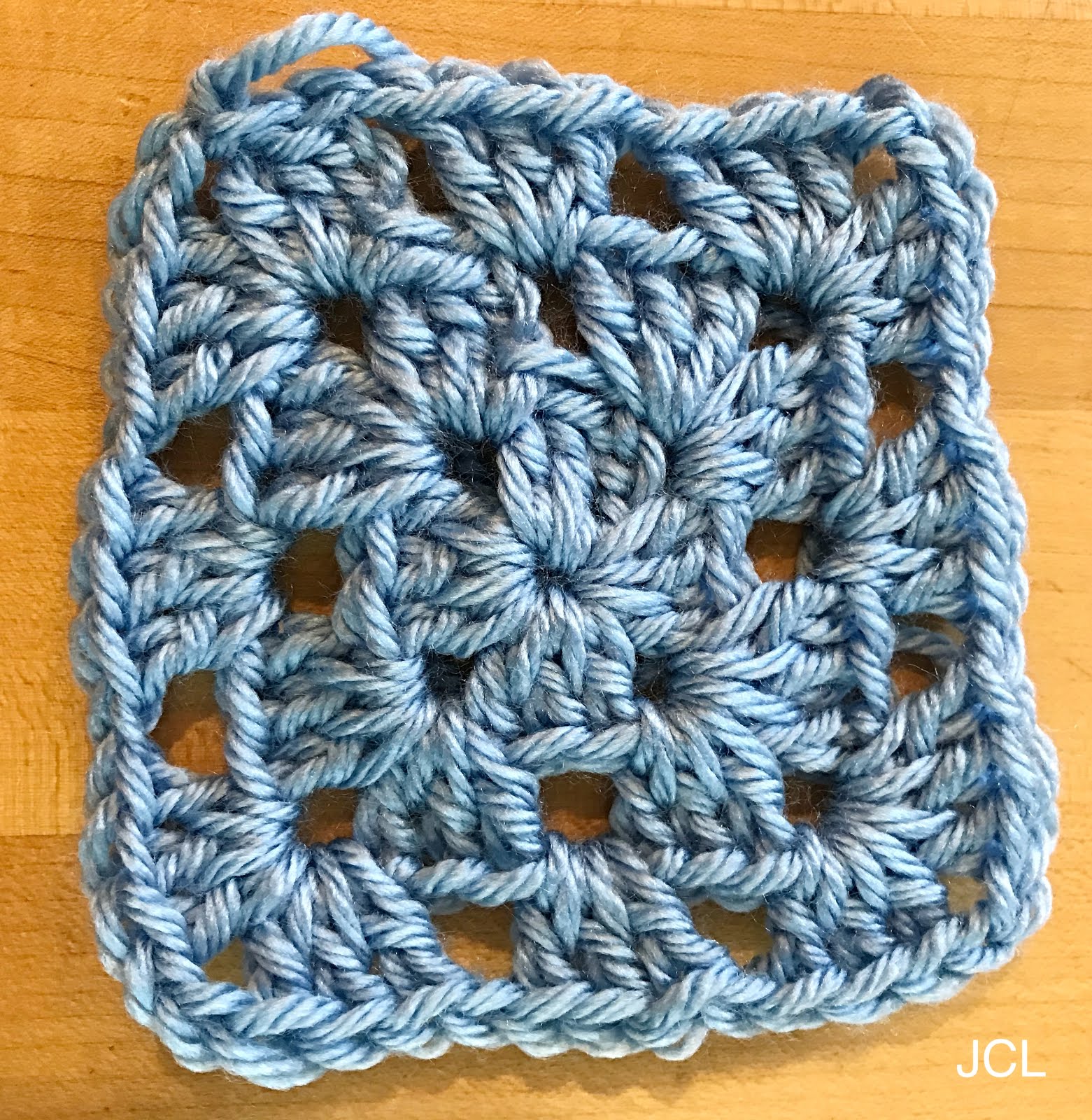 Blue Granny Square Sweater - Zeens and Roger