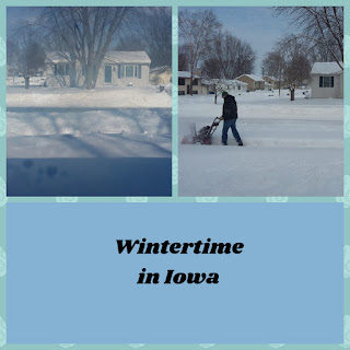 Scenes of wintertime in Iowa