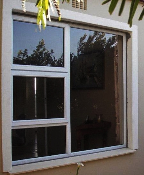 Contoh Model desain jendela Alumunium minimalis 