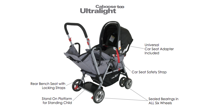 caboose car seat adapter