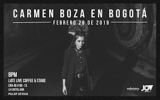 Concierto de CARMEN BOZA en Bogotá 2019