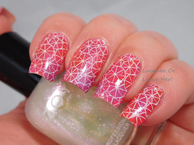 Zoya Petals Seriotype + The Lady Varnishes Twink + UberChic Beauty The Far East 01