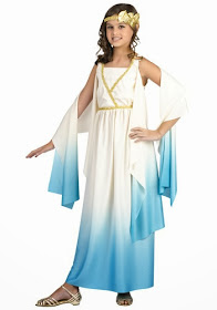 disfraz niña diosa griega