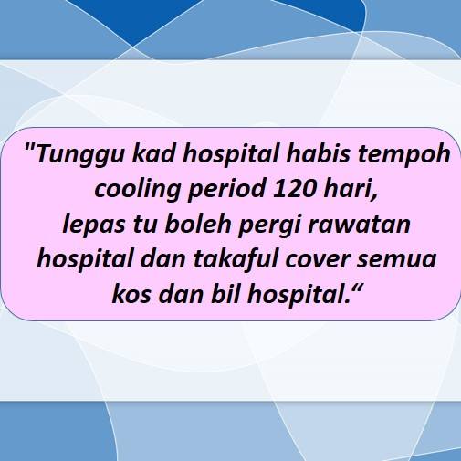 Hidup Matiku Salah faham mengenai tempoh "Cooling Period 120 hari