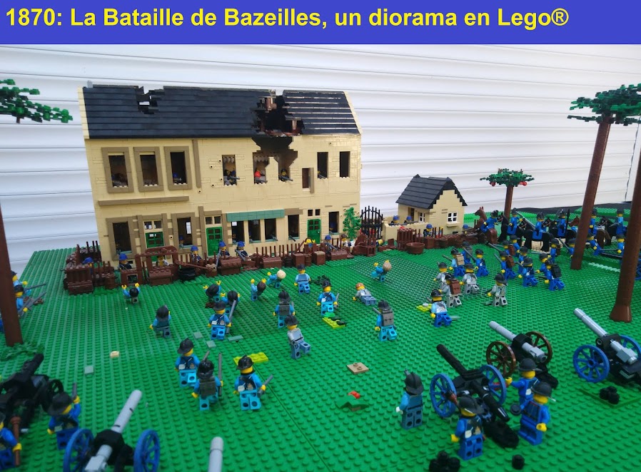 1870: La Bataille de Bazeilles, un diorama en Lego®
