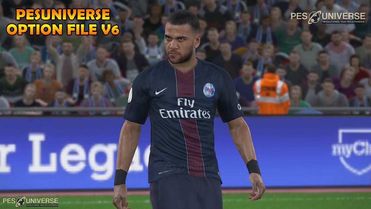 اوبشن فايل PES 2017 PES UNIVERSE OPTION FILE V6 2017/2018 DF5iEsAXoAANkZ9