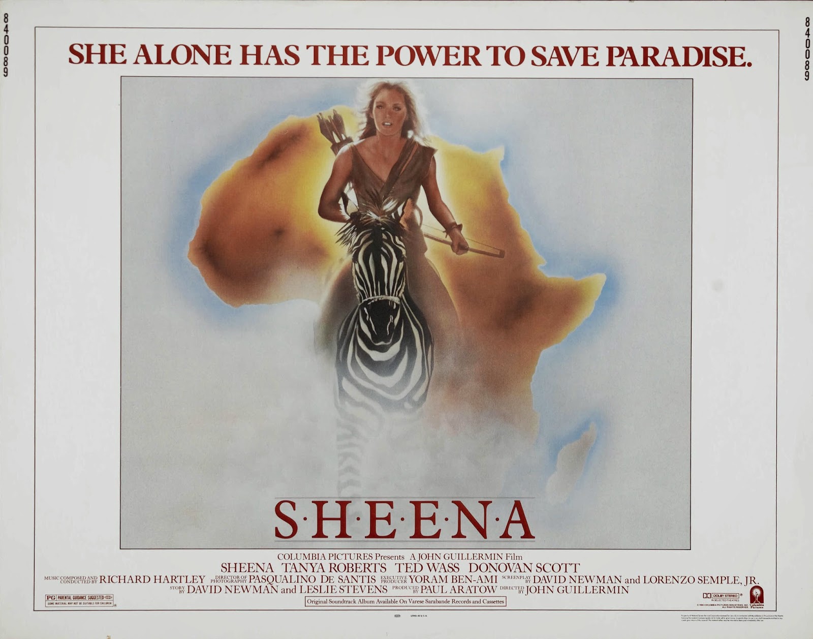 Affiches Photos d'exploitation Bandes annonces Sheena , reine de