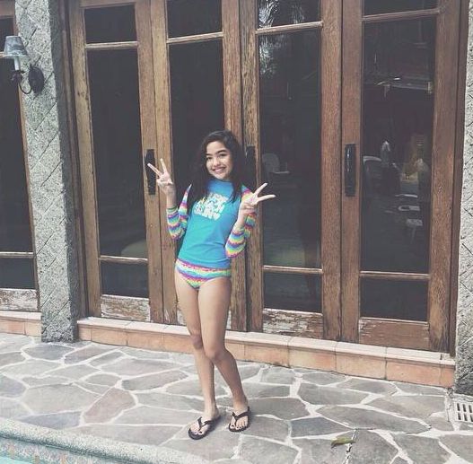 Andrea Brillantes TwoPiece Swimsuit