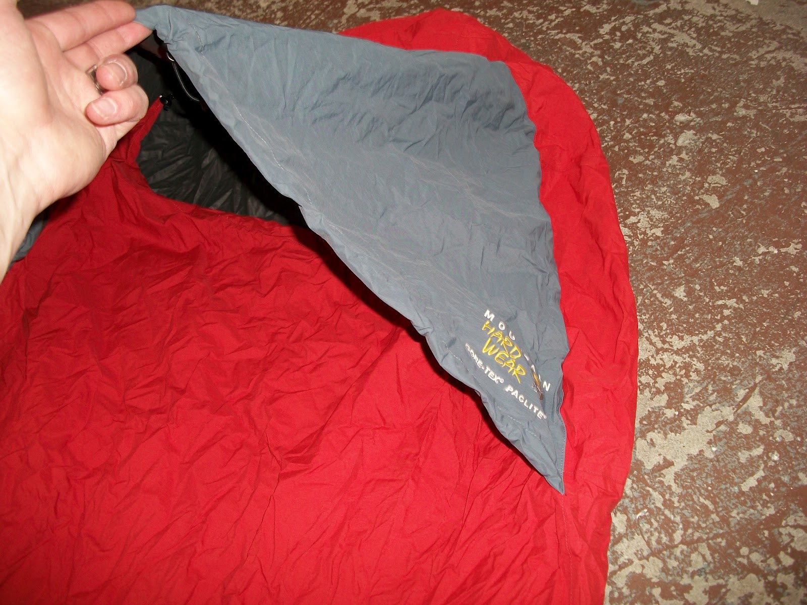 The Tent Archives Mountain Hardwear GoreTex Paclite Bivy Sack