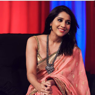 Rashmi Gautam latest transparent saree and sleeveless blouse photos from extra jabardasth tv show | Telugu anchor hot Navel Queens Rashmi Gautam latest transparent saree and sleeveless blouse photos from extra jabardasth tv show | Telugu anchor hot Navel Queens
