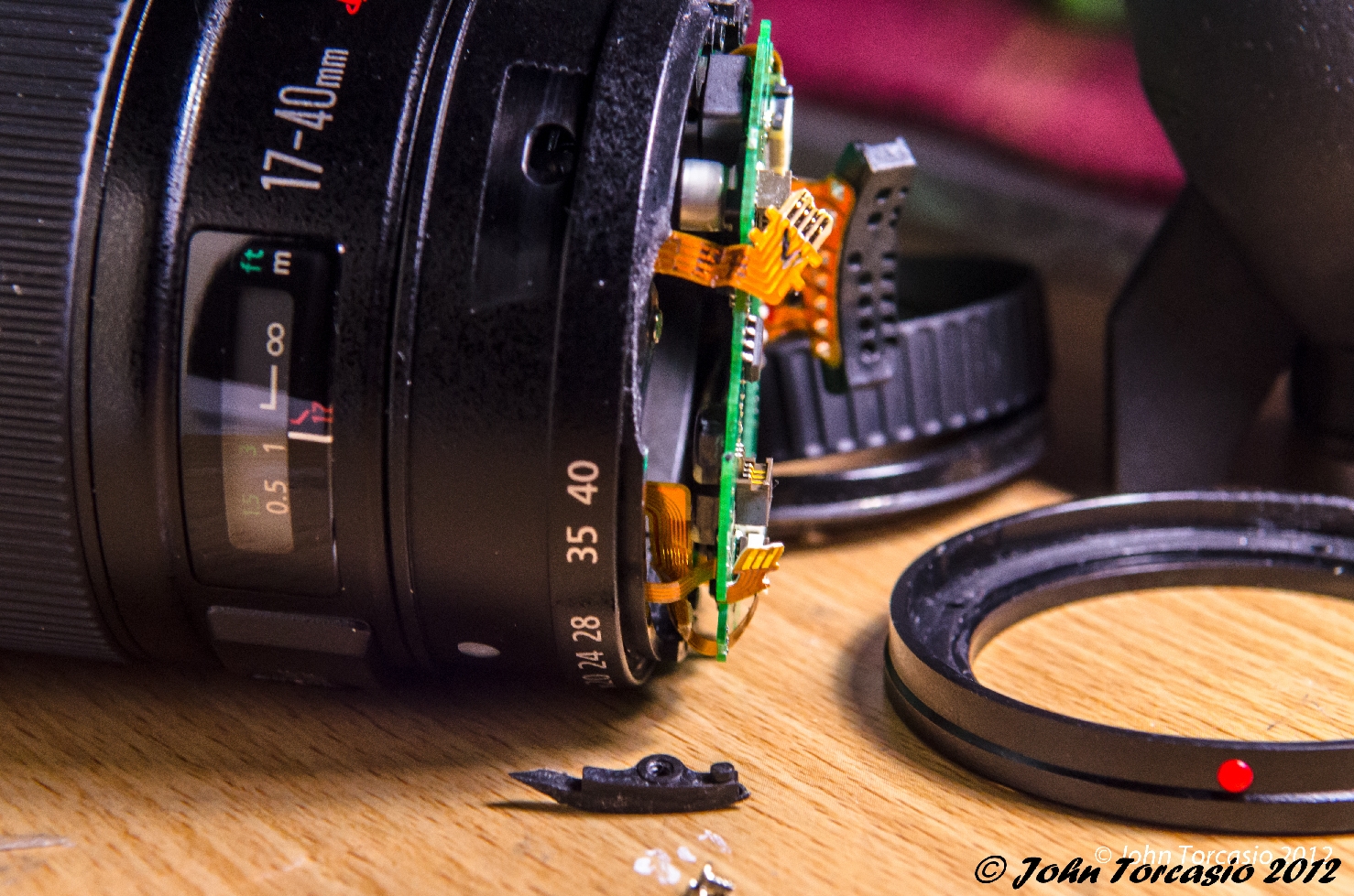 CANON EF 1740MM F4 L SLEEVE BARREL ASSEMBLY REPAIR Canon EF 1740mm f