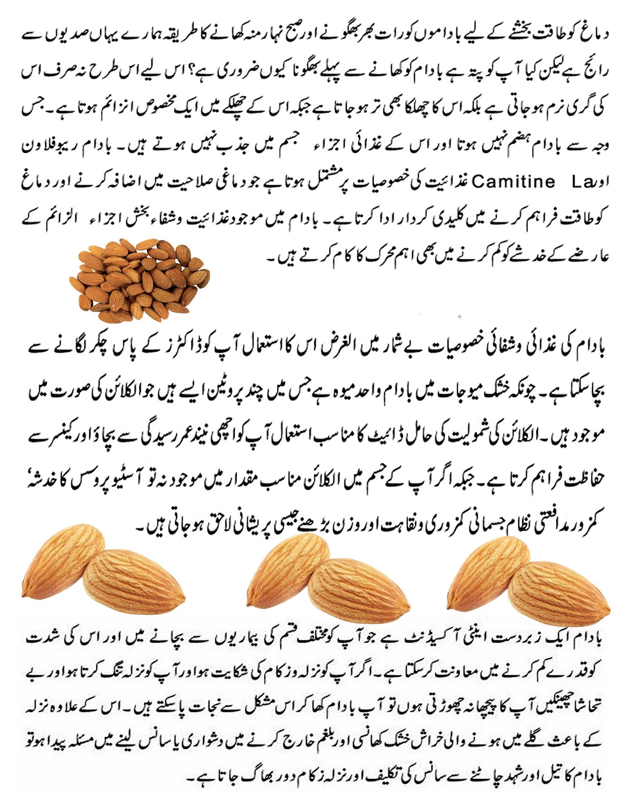 Health Benefits of Almond Badsha Health Tips In Urdu
