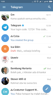 Cara Membuat Grup di Aplikasi Telegram 1 Cara Membuat Grup di Aplikasi Telegram 1