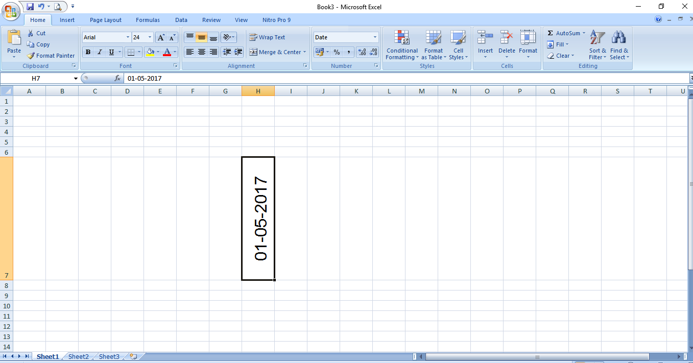 Tech & Travel How to change the text direction in excel