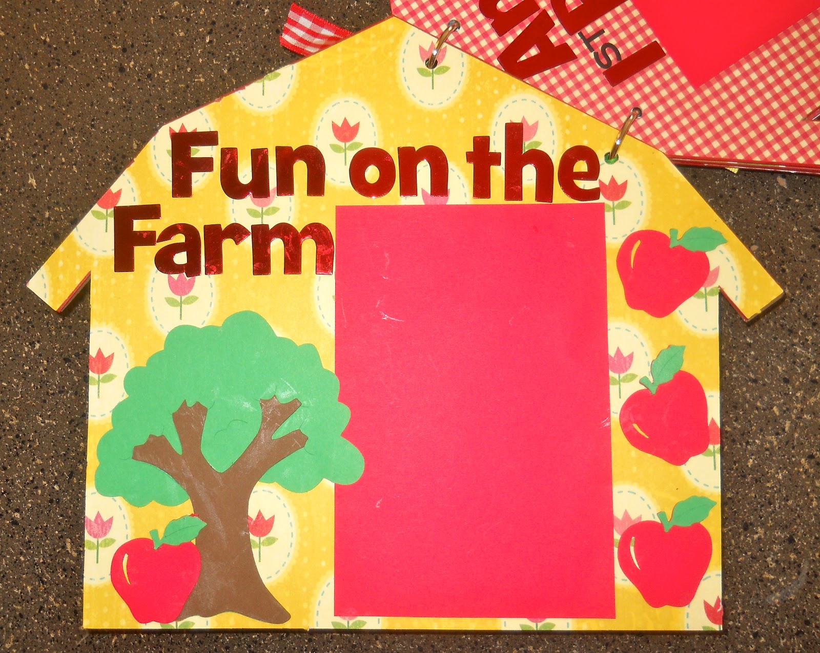 Creative Keepsakes Custom Scrapbooks Farm Chipboard Album