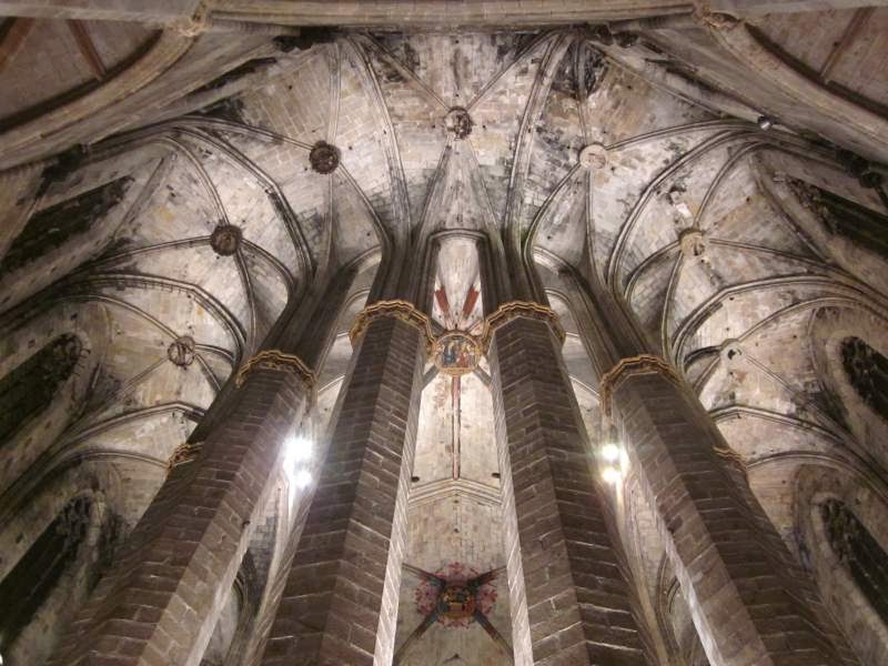 Iglesia de Santa Maria del Mar en Barcelona