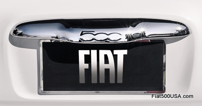 Fiat 500 Tailgate Handle