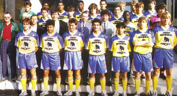 CERCLE DIJON FOOTBALL 1989-90.