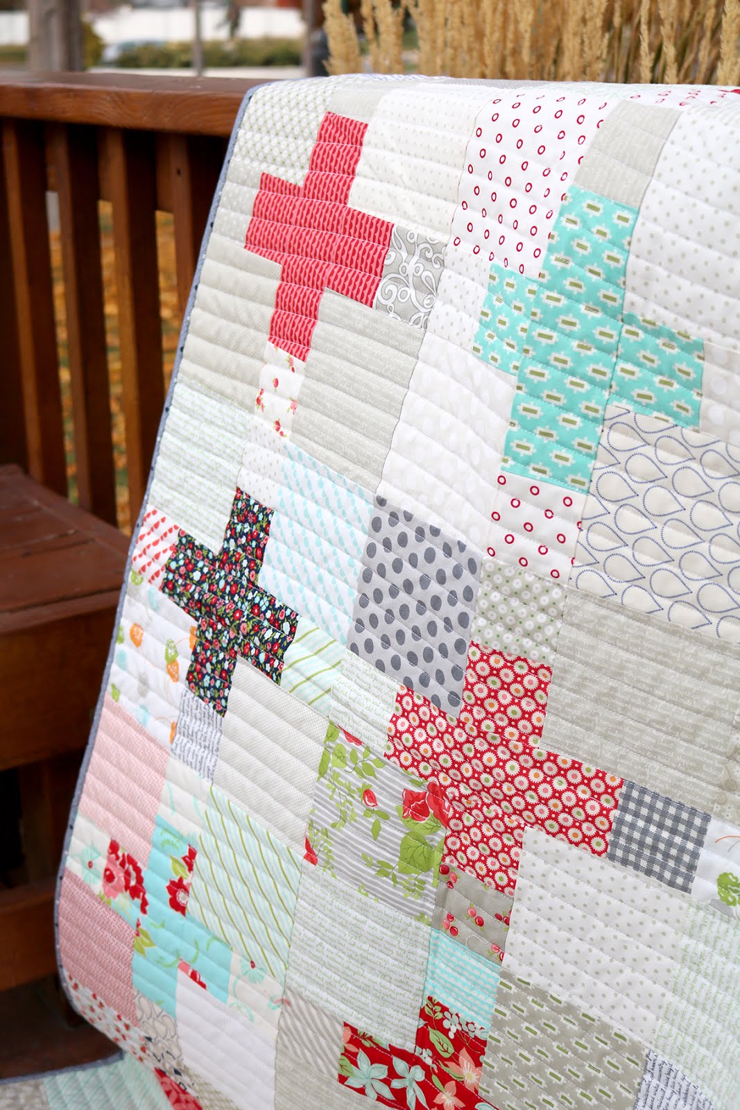 A Bright Corner Swap Talk All About Quilt Block Swaps
