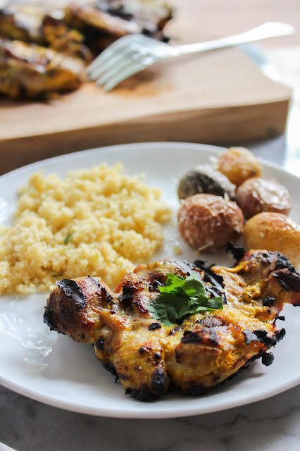 Grilled Tandoori Chicken | The Chef Next Door #MilkMeansMore