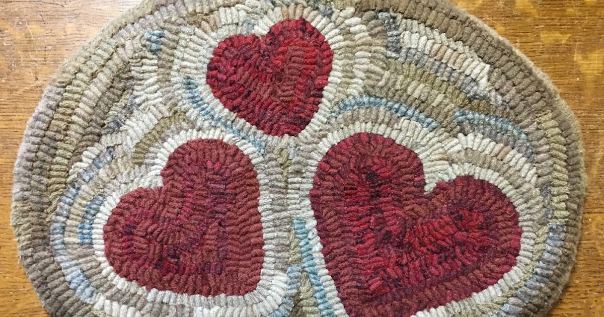 The Wooly Red Rug For Your Valentine...