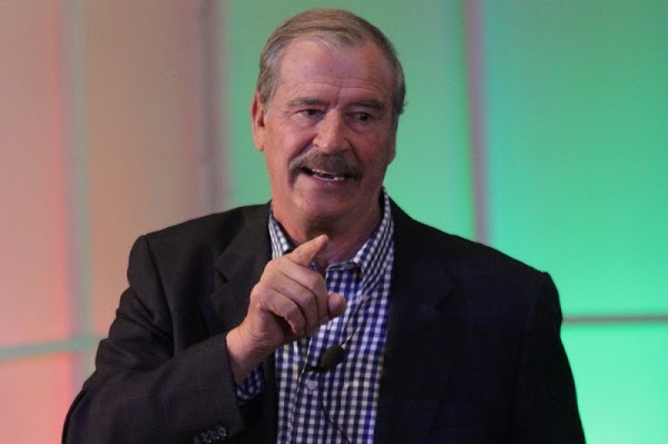 Con la pensión se evita que los presidentes roben, frase celebre de Vicente Fox. (VIDEO) Con la pensión se evita que los presidentes roben, frase celebre de Vicente Fox. (VIDEO)