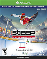 Steep: Road to the Olympics Game Cover Xbox One Winter Game Edition