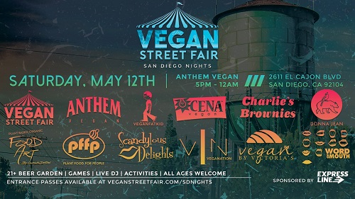The Spooky Vegan Vegan Street Fair San Diego Nights This Saturday