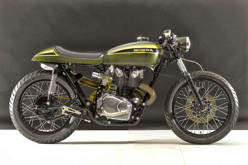Racing Cafè Honda CB 450 1973 Cafè Racer by Hangar Cycleworks