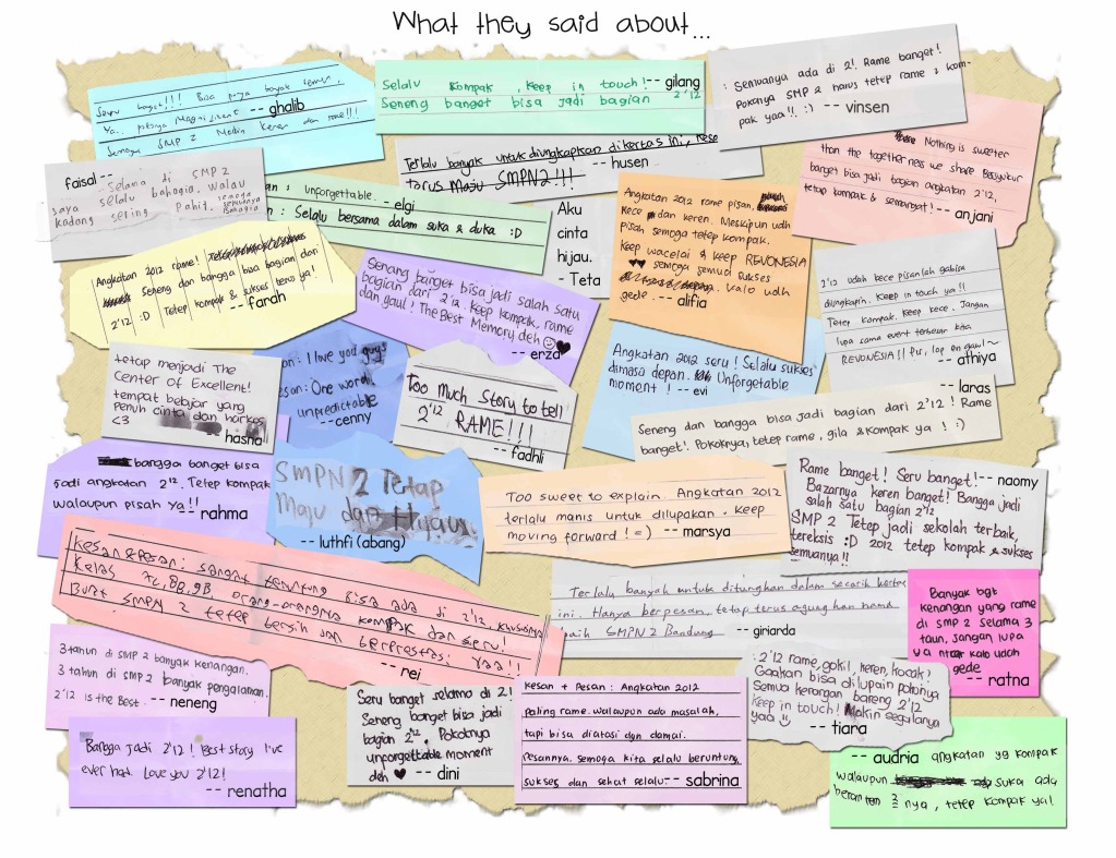 Kata Kata Kesan Pesan Buku Tahunan Dan untuk