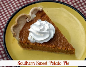 Southern Sweet Potato Pie recipe from Mommy's Kitchen