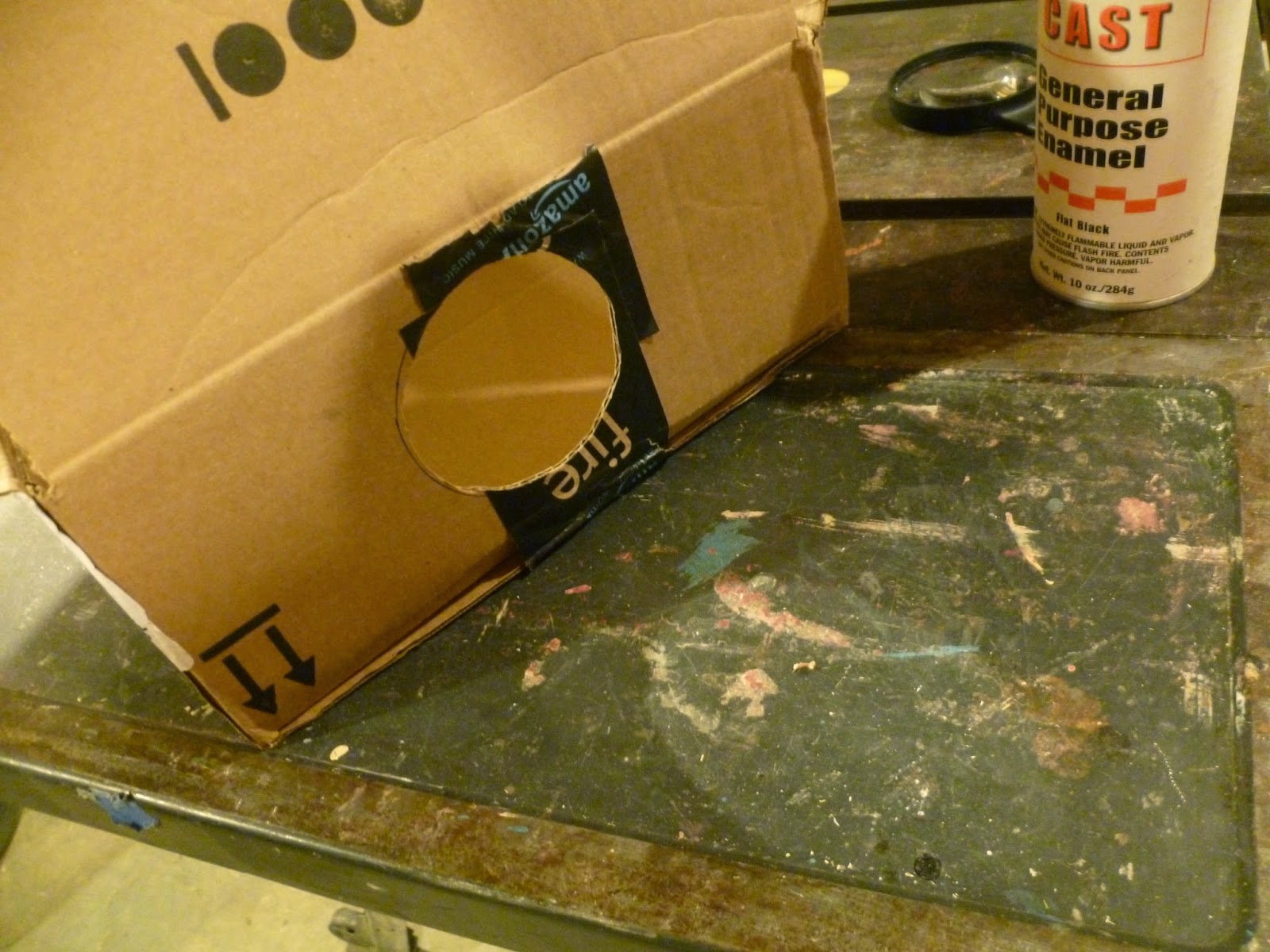 WardWorks Cardboard Box Projector