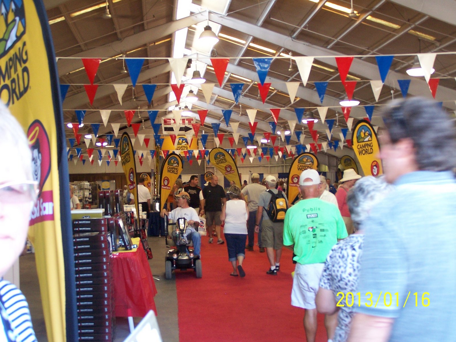 Living the RV Dream Tampa RV Supershow, Day 1