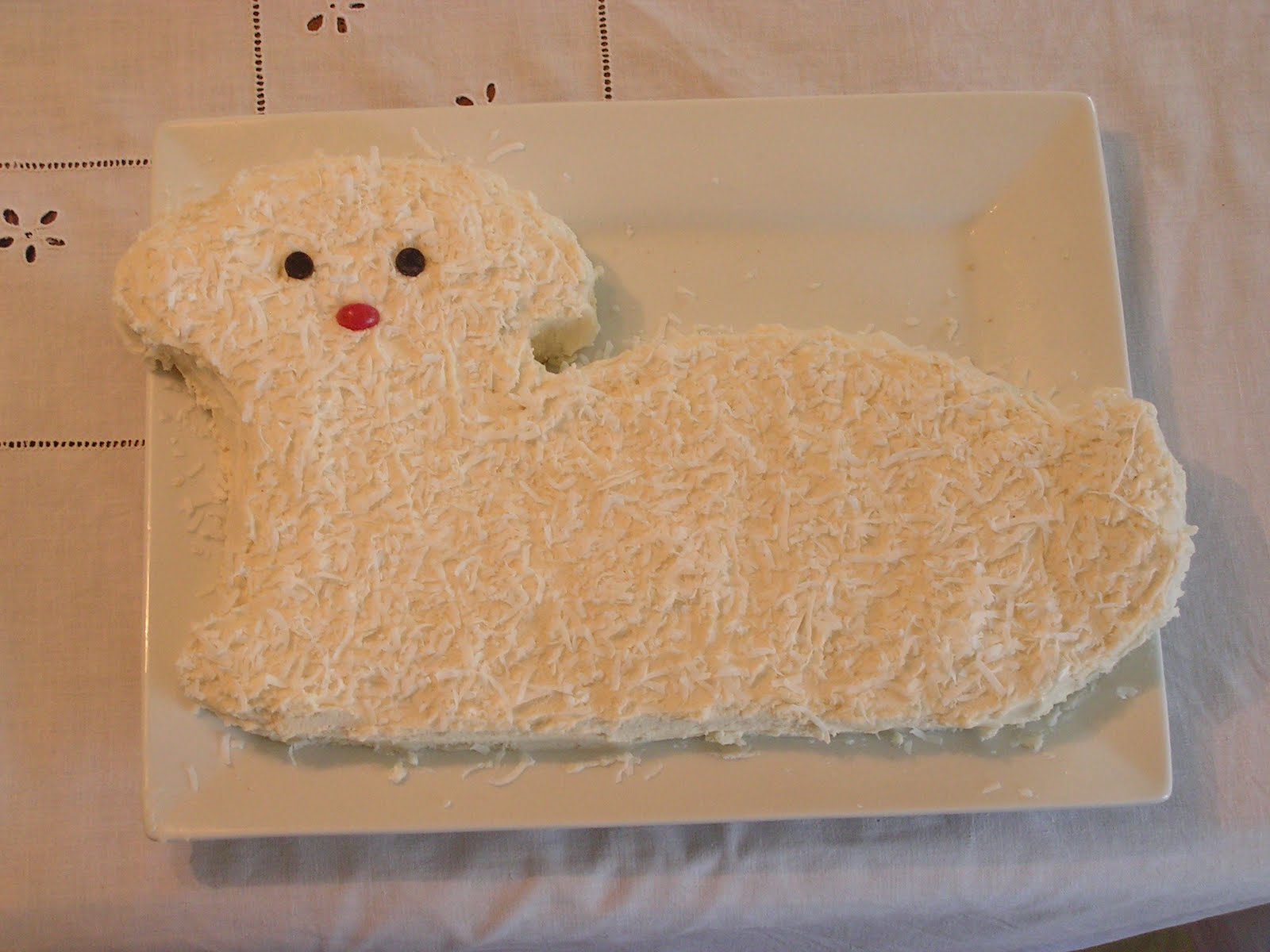 Catholic Cuisine Coconut Lamb Cake