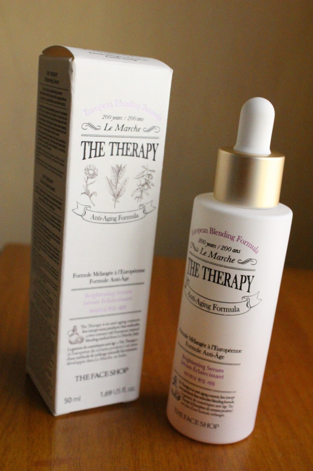 face shop anti aging serum