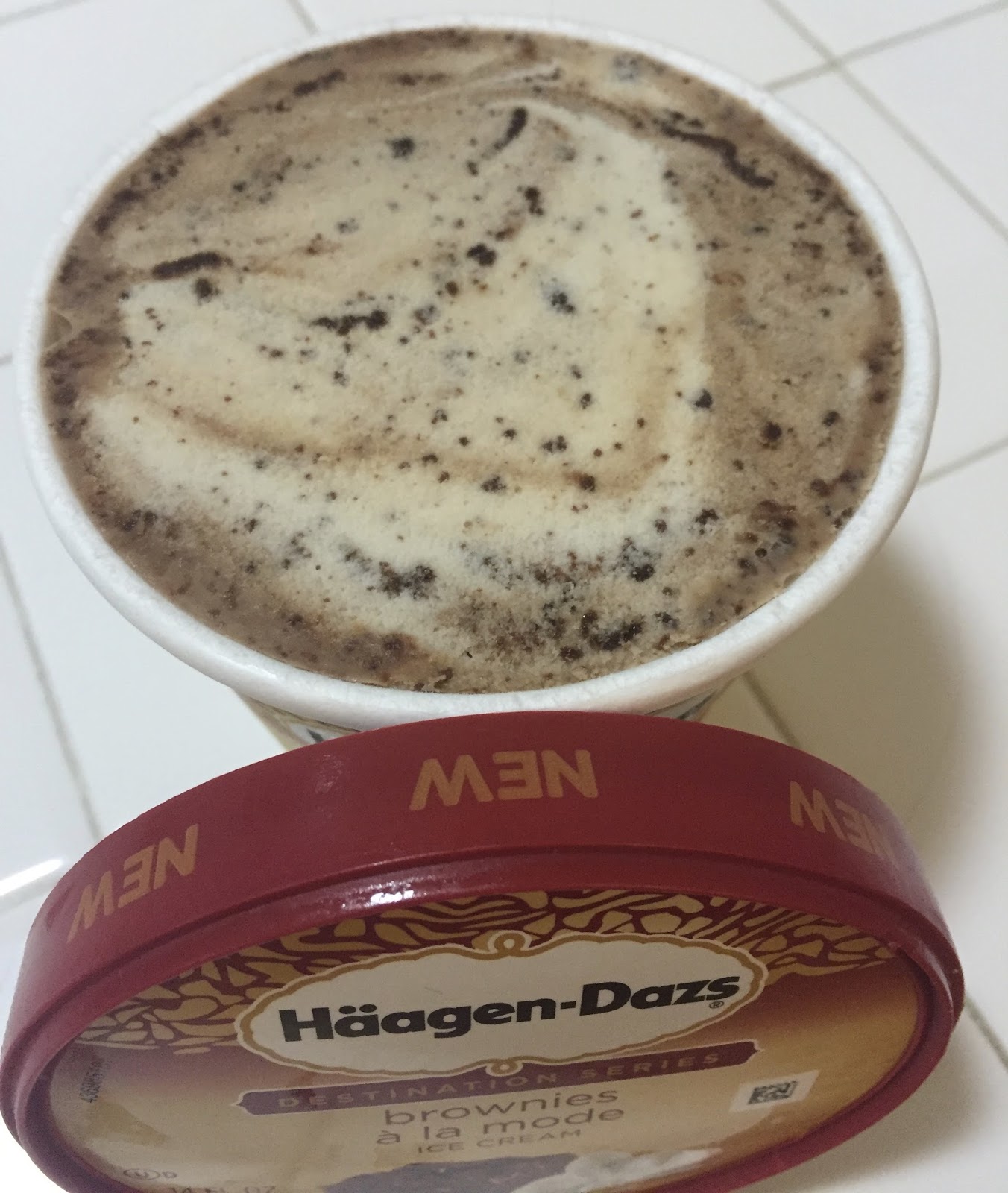HaagenDazs Destination Series Brownies a la Mode