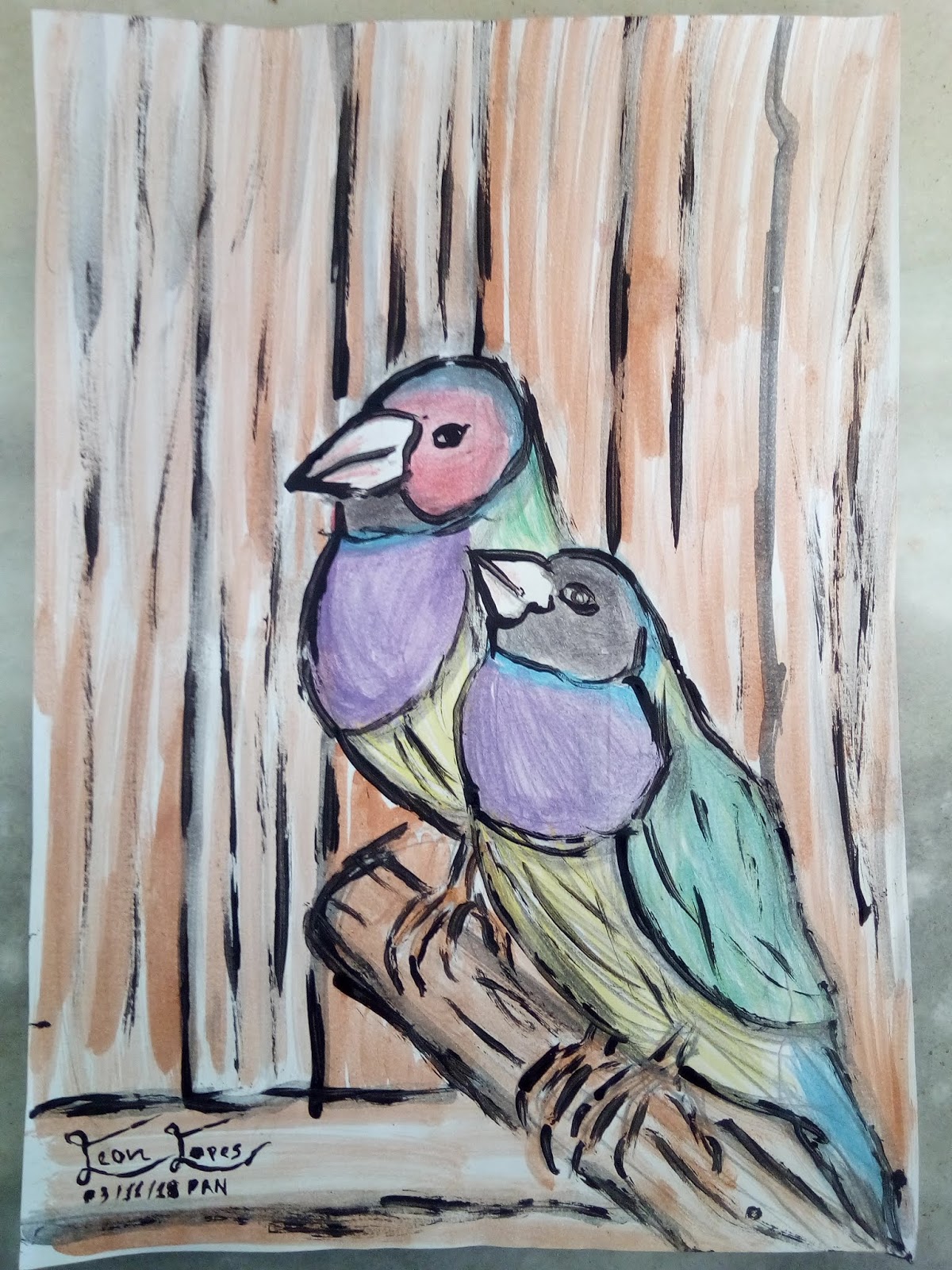 Leon Lopes ,Artista Plástico do Rio Grande do Norte