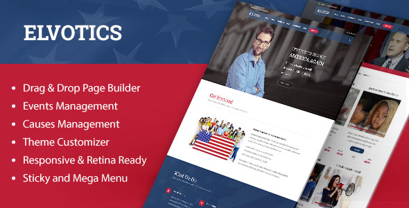 elvotics political premium wordpress theme jon themes wordpress political theme