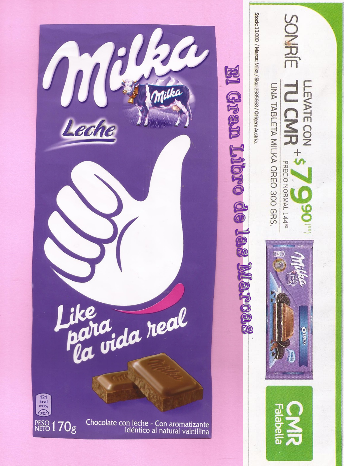El Gran Libro de las Marcas 1000 chocolates, 1 color (2010)