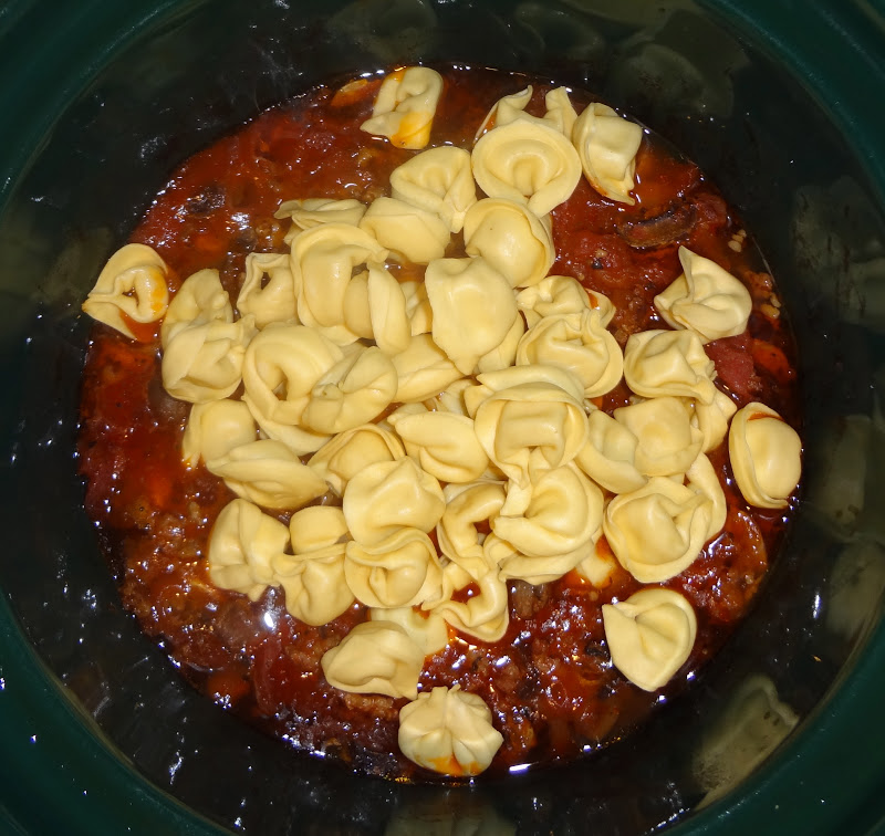 Cookin' Mama Crock Pot Cheesy Italian Tortellini
