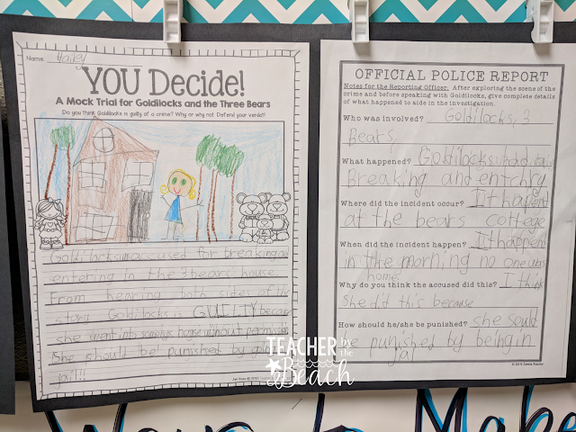 Goldilocks And Bears Teacher By The Beach