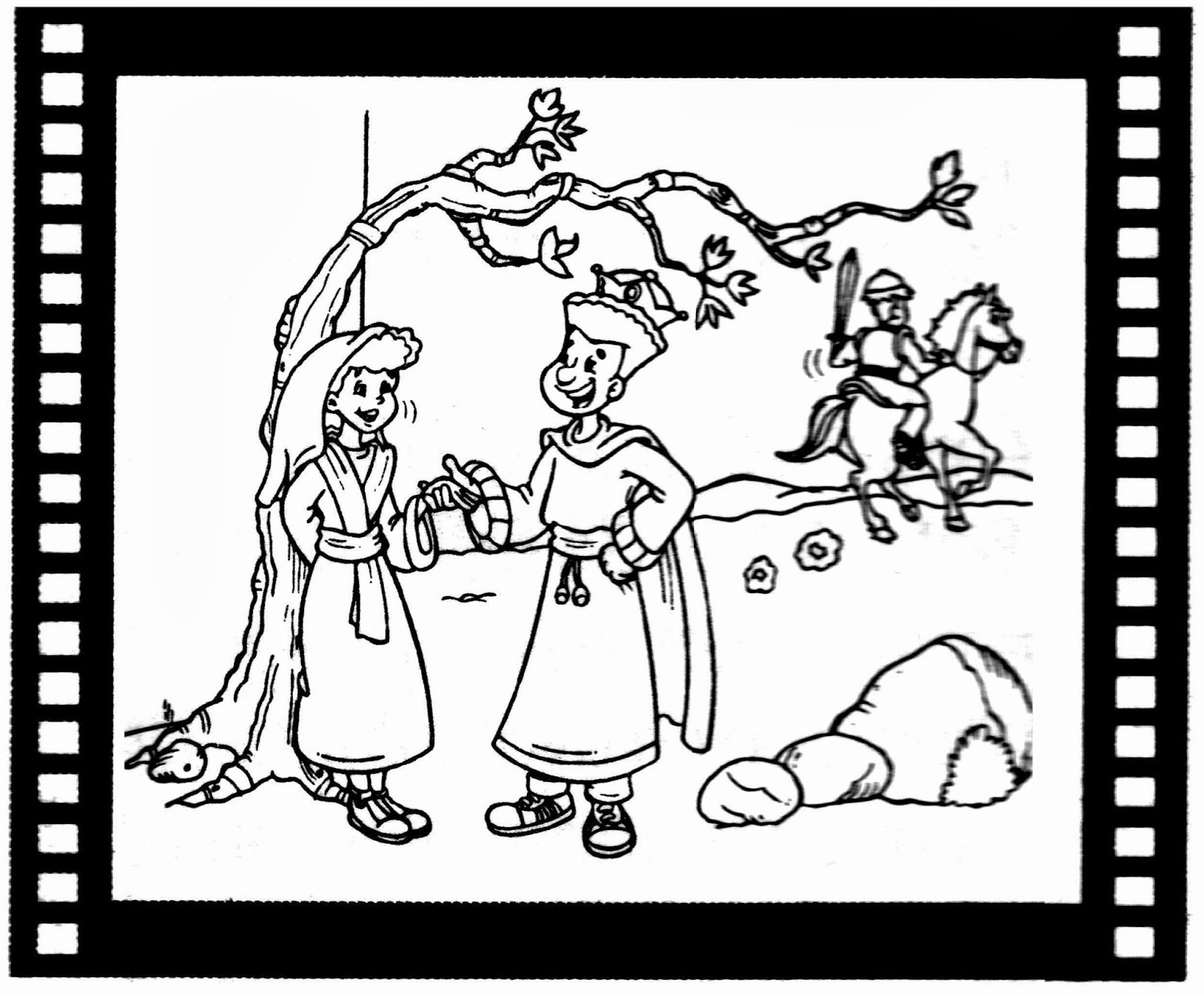 Escola Dominical Infantil Imagem O rei